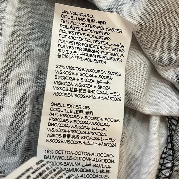 DESIGUAL Cute Abstract Striped Designer Dress. Size XL - Picture 11 of 14